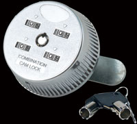 combination cam lock with key