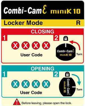 locker cam lock