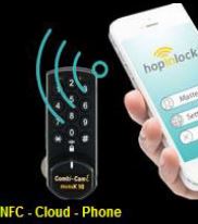 NFC locker lock