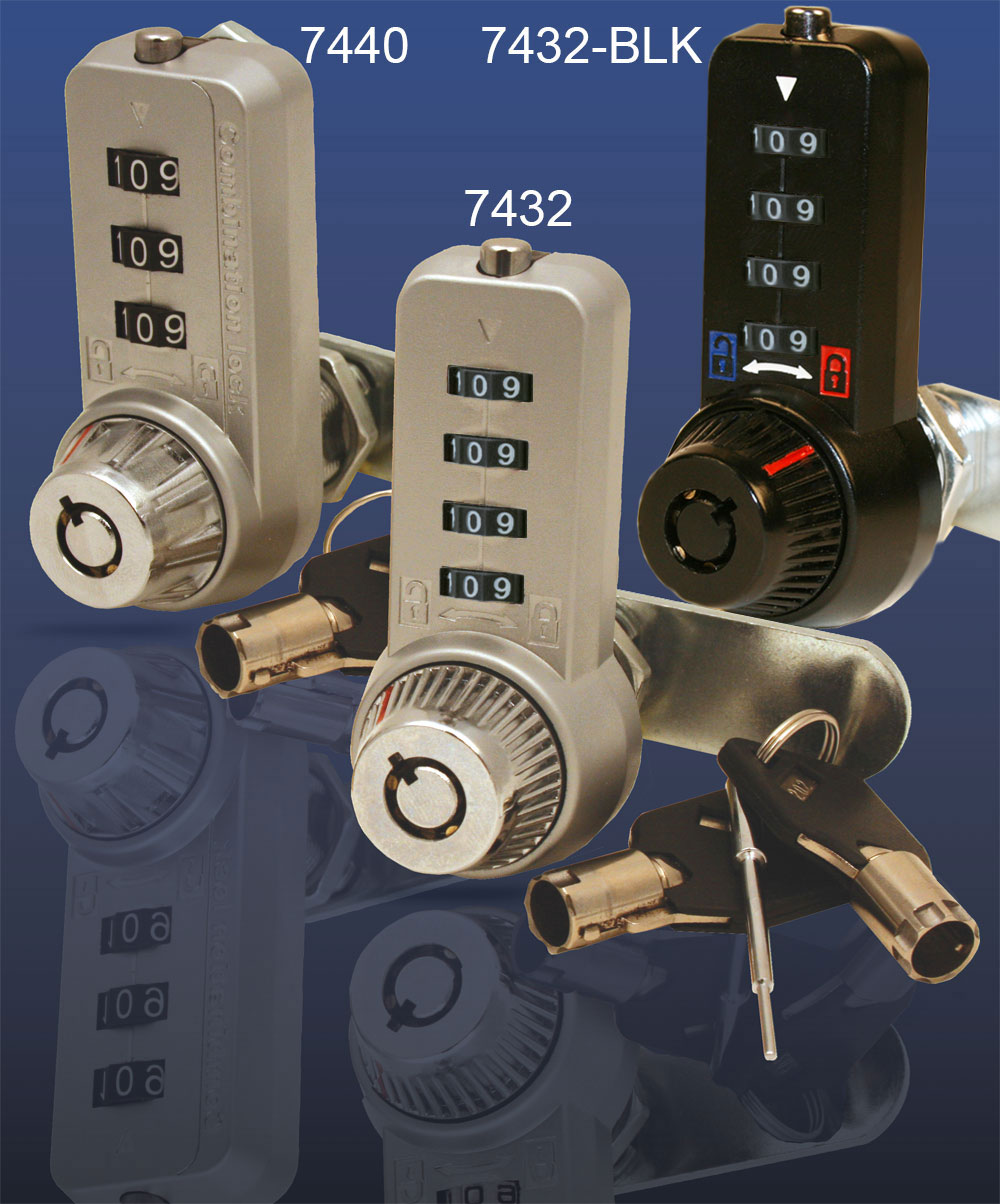 Combi-Cam Ultra Combination Cam Lock with Key Override, cabinet