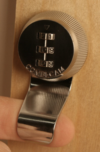 Cam lock fingerpull